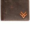 Hawx Men's Bifold Horizontal Wallet Brown 1 Hawx Men's Bifold Horizontal Wallet Brown -Hawx Shop 2000296779 200 P1