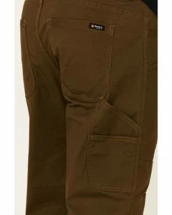 Hawx Men's Dark Olive Stretch Ripstop Work Pants  -Hawx Shop 2000296808 341 P4