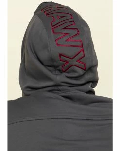 Hawx Men's Grey Tech Logo Hooded Work Sweatshirt Dark Grey 13 Hawx Men's Grey Tech Logo Hooded Work Sweatshirt Dark Grey -Hawx Shop 2000297059 021 P5