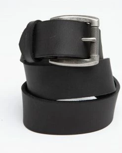 Hawx Men's Black Plain Roller Buckle Work Belt
