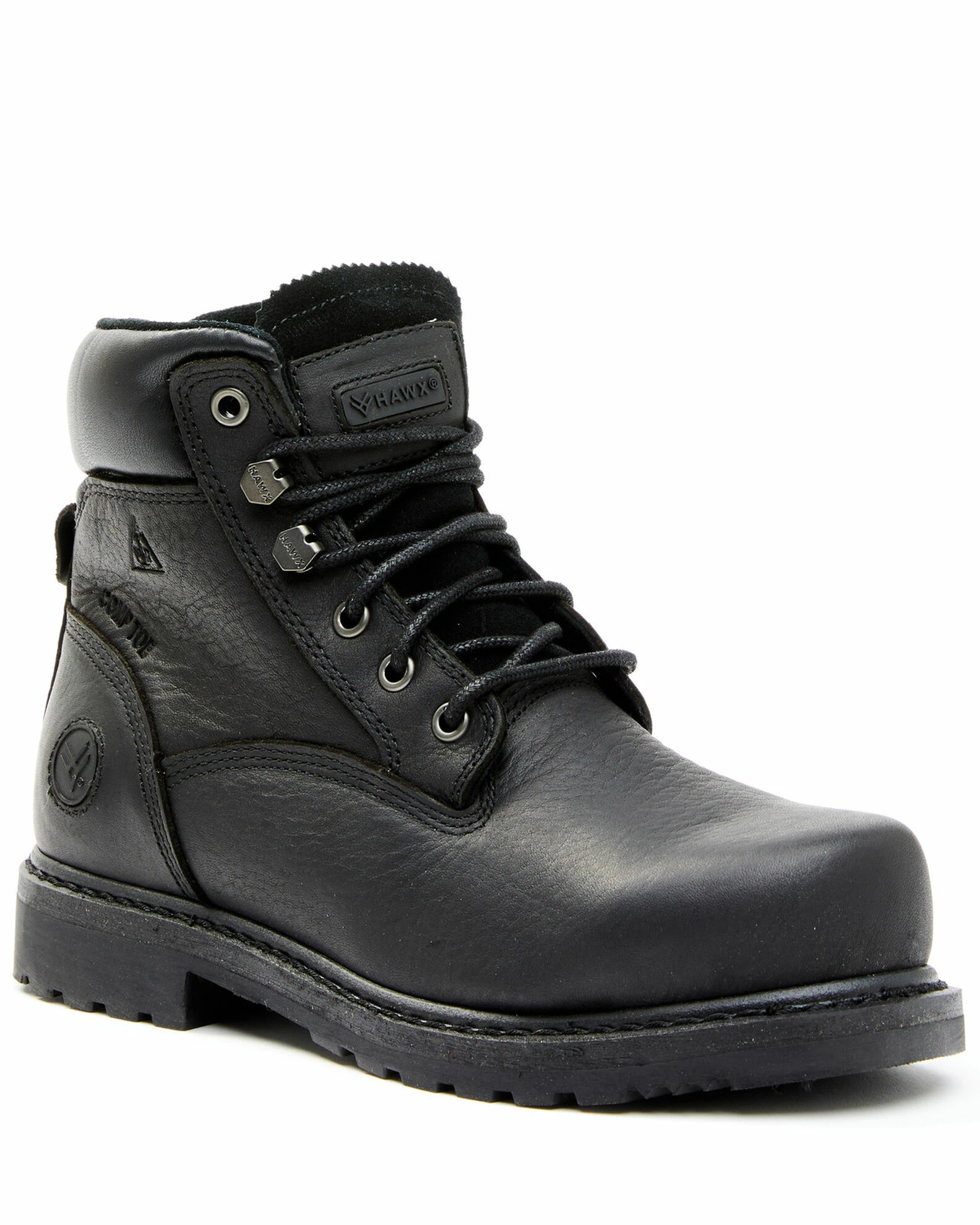 Hawx Women's Trooper Black Work Boots - Composite Toe 3 Hawx Women's Trooper Black Work Boots - Composite Toe