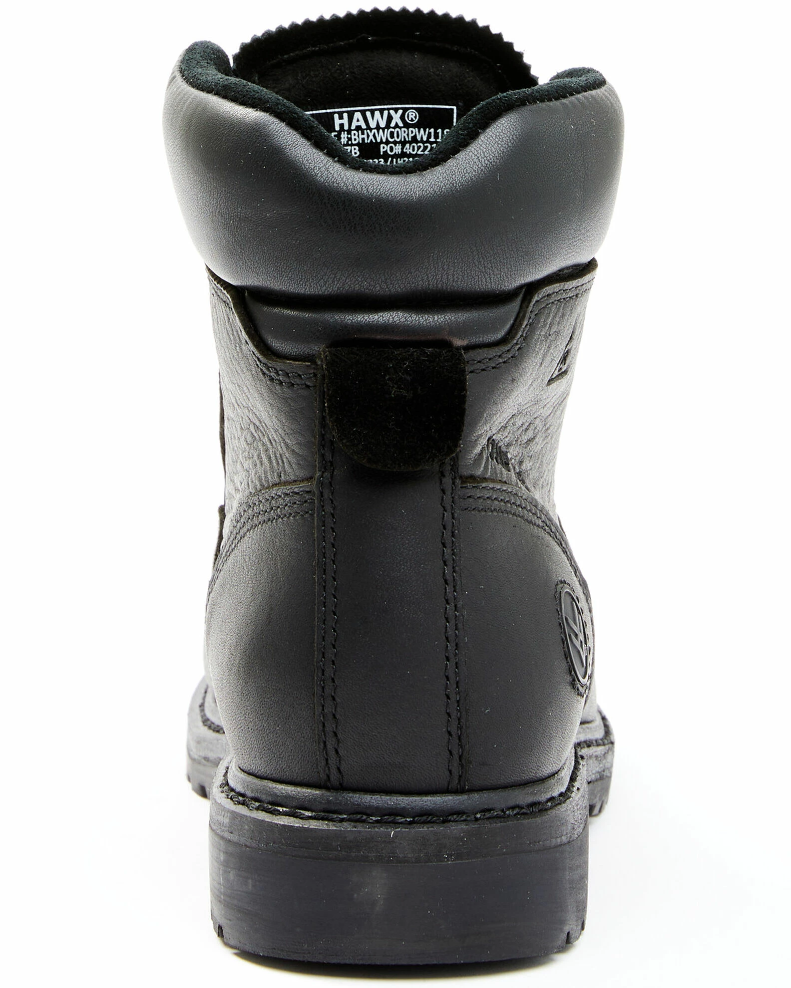 Hawx Women's Trooper Black Work Boots - Composite Toe 7 Hawx Women's Trooper Black Work Boots - Composite Toe - Image 5