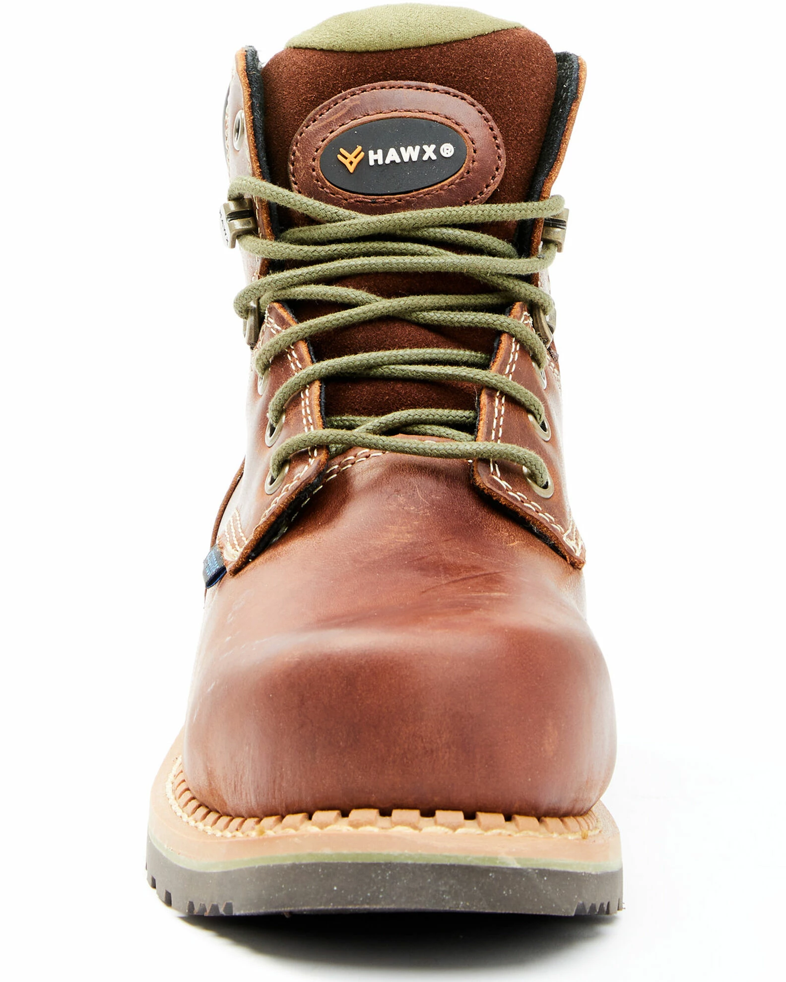 Hawx Women's Platoon Waterproof Work Boots - Composite Toe Brown 6 Hawx Women's Platoon Waterproof Work Boots - Composite Toe Brown - Image 4