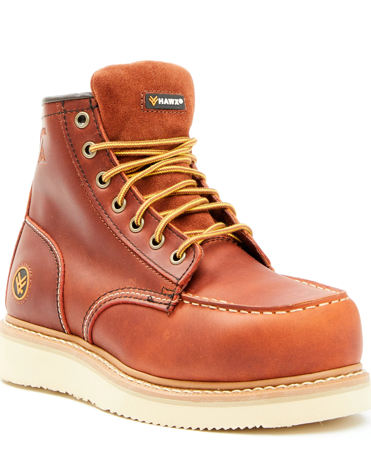 Hawx Women's Gradient Waterproof Work Boots - Composite Toe Brown 10 Hawx Women's Gradient Waterproof Work Boots - Composite Toe Brown - Image 8