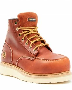 Hawx Women's Gradient Waterproof Work Boots - Composite Toe Brown