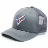 Hawx Men's Charcoal Flag Logo Mesh-Back Ball Cap 2 Hawx Men's Charcoal Flag Logo Mesh-Back Ball Cap -Hawx Shop 2000332524 022 P1