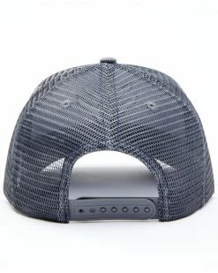 Hawx Men's Charcoal Flag Logo Mesh-Back Ball Cap  -Hawx Shop 2000332524 022 P3