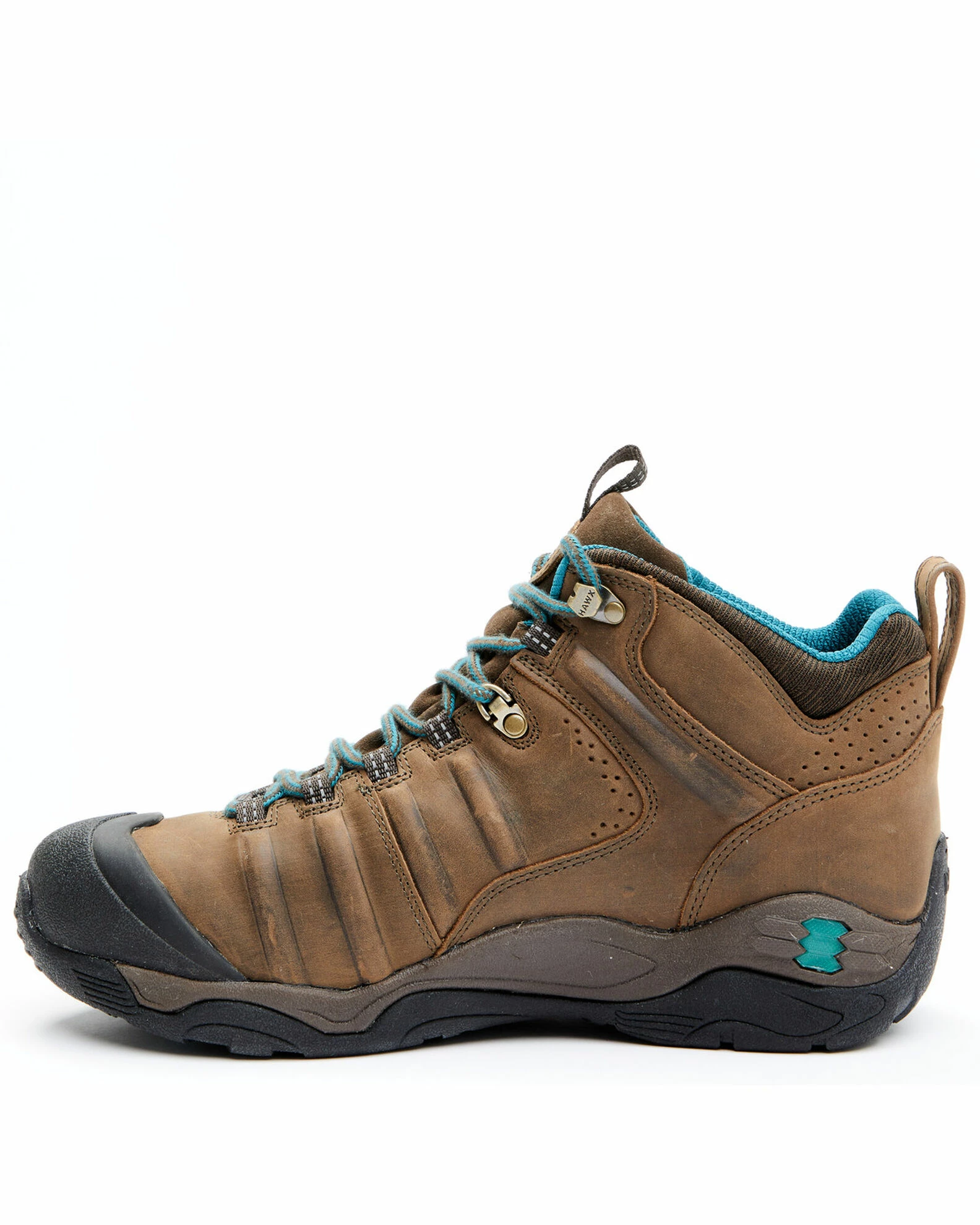 Hawx Men's Brown Axis Waterproof Hiker Boots - Soft Toe 7 Hawx Men's Brown Axis Waterproof Hiker Boots - Soft Toe - Image 5