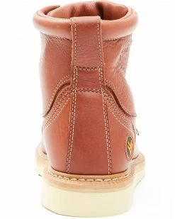 Hawx Men's Dark Brown USA Moc Wedge Work Boots - Steel Toe 13 Hawx Men's Dark Brown USA Moc Wedge Work Boots - Steel Toe -Hawx Shop 2000336559 201 P5