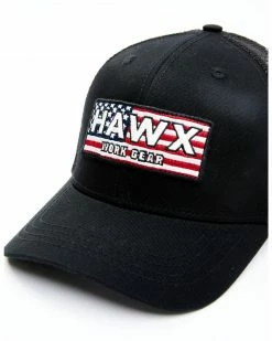 Hawx Men's American Flag Patch Mesh-Back Ball Cap 7 Hawx Men's American Flag Patch Mesh-Back Ball Cap -Hawx Shop 2000339186 001 P3