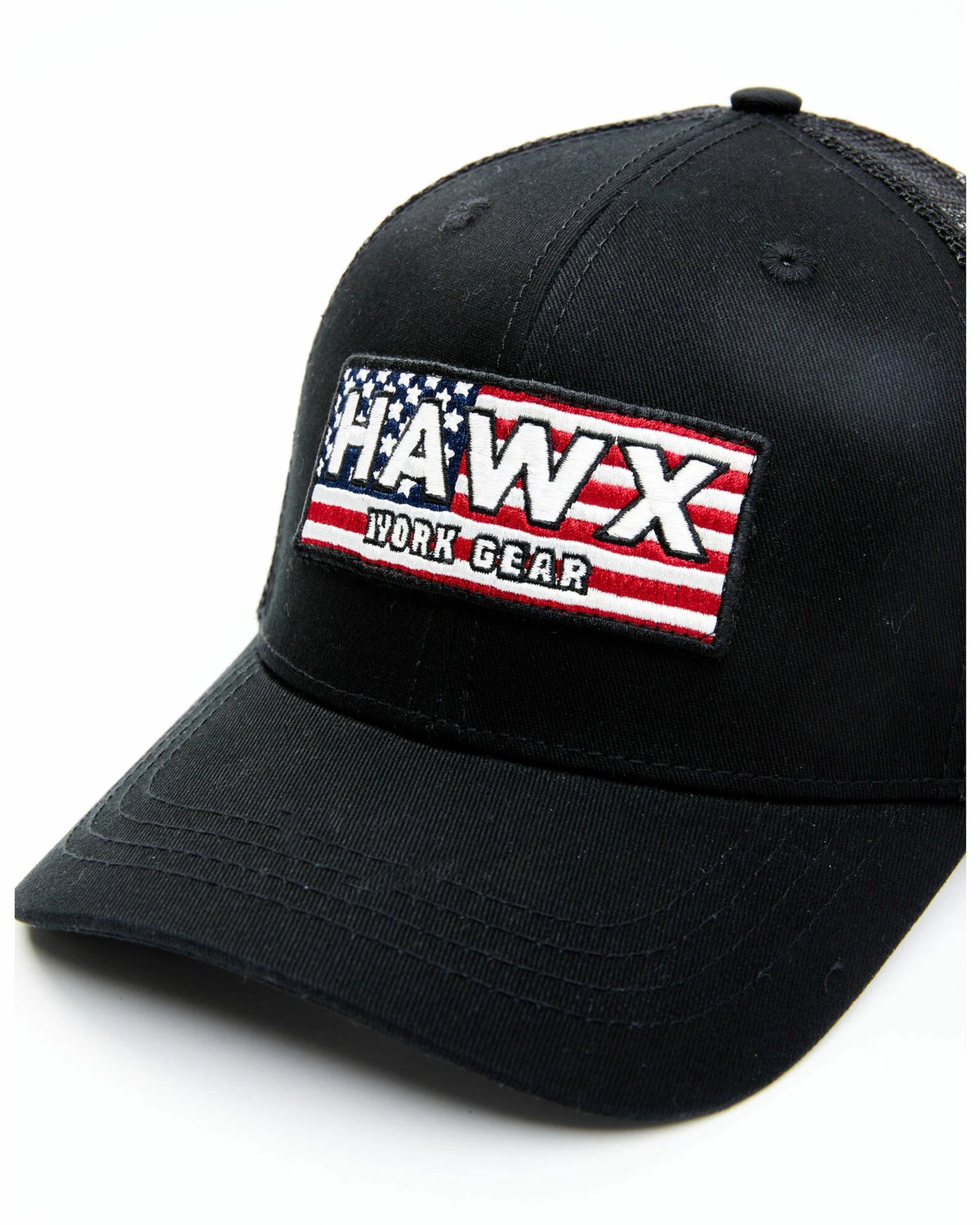 Hawx Men's American Flag Patch Mesh-Back Ball Cap 5 Hawx Men's American Flag Patch Mesh-Back Ball Cap - Image 3