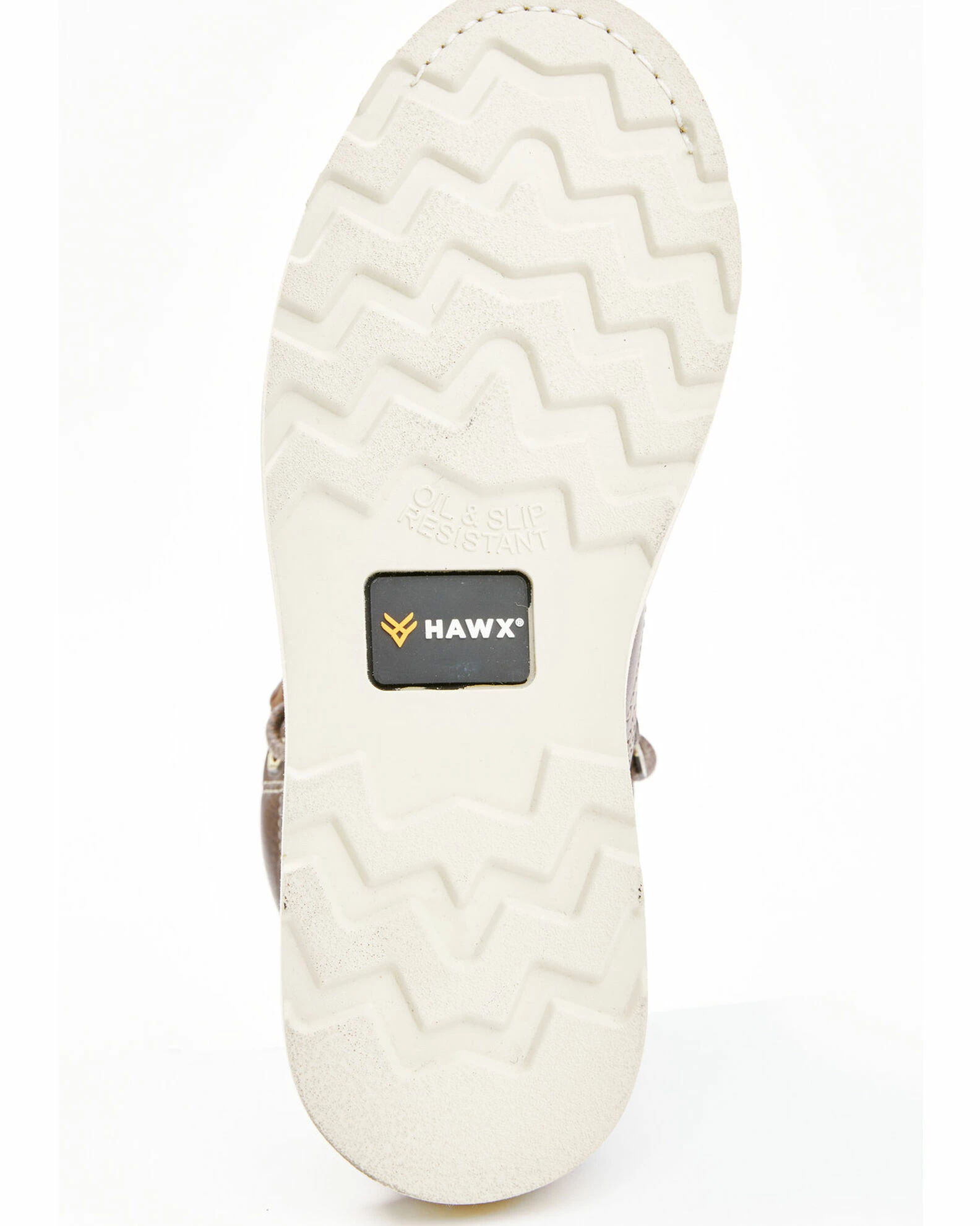 Hawx Men's Brown USA Wedge Work Boots - Steel Toe 9 Hawx Men's Brown USA Wedge Work Boots - Steel Toe - Image 7