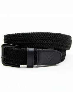 Hawx Men's Braided Leather Detail Work Belt