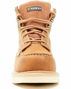 Hawx Men's Brown Wedge Work Boots - Nano Composite Toe 11 Hawx Men's Brown Wedge Work Boots - Nano Composite Toe -Hawx Shop 2000342048 200 P4