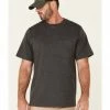 Hawx Men's Solid Charcoal Forge Short Sleeve Work Pocket T-Shirt 2 Hawx Men's Solid Charcoal Forge Short Sleeve Work Pocket T-Shirt -Hawx Shop 2000342649 022 P1