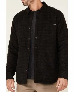 Hawx Men's Black McLain Plaid Insulated Snap Front Flannel Work Shirt Jacket 9 Hawx Men's Black McLain Plaid Insulated Snap Front Flannel Work Shirt Jacket -Hawx Shop 2000342832 001 P3