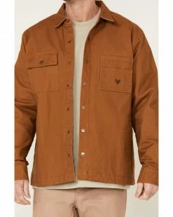 Hawx Men's Rust Copper Ellis Weathered Duck CPO Snap Work Shirt Jacket 11 Hawx Men's Rust Copper Ellis Weathered Duck CPO Snap Work Shirt Jacket -Hawx Shop 2000342853 220 P4