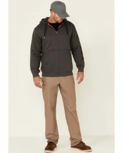 Hawx Men's Charcoal Martin Insulated Zip Front Hooded Work Jacket -Hawx Shop 2000342927 022 P2