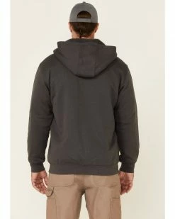 Hawx Men's Charcoal Martin Insulated Zip Front Hooded Work Jacket -Hawx Shop 2000342927 022 P4