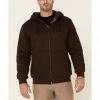 Hawx Men's Brown Martin Insulated Zip-Front Hooded Work Jacket 2 Hawx Men's Brown Martin Insulated Zip-Front Hooded Work Jacket -Hawx Shop 2000342928 200 P1