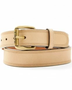 Hawx Men's Tan Triple Stitched Belt -Hawx Shop 2000343015 280 P1 1