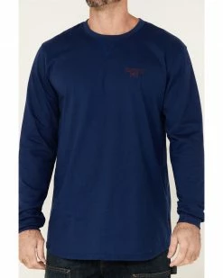 Hawx Men's FR Graphic Long Sleeve Work T-Shirt - Tall  -Hawx Shop 2000349746 400 P3