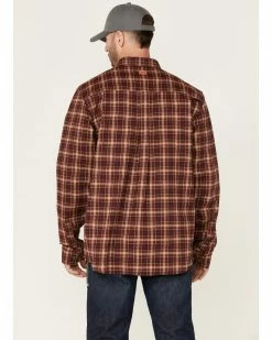 Hawx Men's FR Plaid Red Long Sleeve Button-Down Work Shirt - Tall 10 Hawx Men's FR Plaid Red Long Sleeve Button-Down Work Shirt - Tall -Hawx Shop 2000351241 600 P4