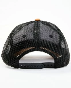 Hawx Men's Pecan & Black Circle Logo Patch Mesh-Back Ball Cap  -Hawx Shop 2000351900 202 P3