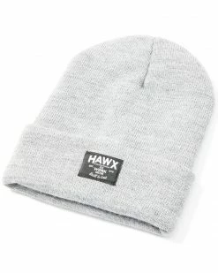 Hawx Men's Light Heather Grey Fleece Lined Work Beanie  -Hawx Shop 2000351906 020 P1 1
