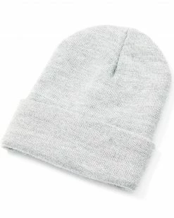 Hawx Men's Light Heather Grey Fleece Lined Work Beanie  -Hawx Shop 2000351906 020 P3