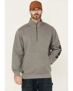 Hawx Men's Charcoal Primo 1/4 Zip Work Fleece Pullover 10 Hawx Men's Charcoal Primo 1/4 Zip Work Fleece Pullover -Hawx Shop 2000351912 022 P1 1