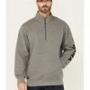 Hawx Men's Charcoal Primo 1/4 Zip Work Fleece Pullover  -Hawx Shop 2000351912 022 P1