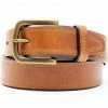 Hawx Men's Smooth Brown Leather Belt -Hawx Shop 2000352691 235 P1