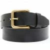 Hawx Men's Black Casual Leather Belt  -Hawx Shop 2000352693 001 P1