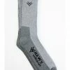 Hawx Men's Steel Toe All Season Speed Dry Crew Socks - 2-Pack Heather Grey 1 Hawx Men's Steel Toe All Season Speed Dry Crew Socks - 2-Pack Heather Grey -Hawx Shop 2000354438 070 P1