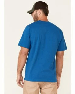 Hawx Men's Forge Short Sleeve Work Pocket T-Shirt - Big & Tall Blue -Hawx Shop 2000354849 400 P4