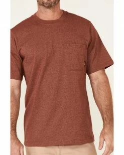 Hawx Men's Solid Red Forge Short Sleeve Work Pocket T-Shirt - Tall 9 Hawx Men's Solid Red Forge Short Sleeve Work Pocket T-Shirt - Tall -Hawx Shop 2000354864 600 P3
