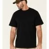 Hawx Men's Solid Black Forge Short Sleeve Work Pocket T-Shirt - Big 1 Hawx Men's Solid Black Forge Short Sleeve Work Pocket T-Shirt - Big -Hawx Shop 2000354866 001 P1