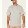 Hawx Men's Solid Light Grey Forge Short Sleeve Work Pocket T-Shirt - Tall 1 Hawx Men's Solid Light Grey Forge Short Sleeve Work Pocket T-Shirt - Tall -Hawx Shop 2000354868 025 P1