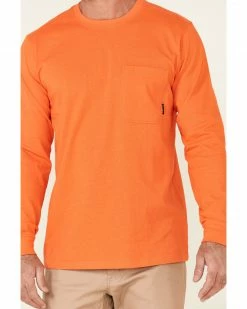 Hawx Men's Solid Orange Forge Long Sleeve Work Pocket T-Shirt - Big 9 Hawx Men's Solid Orange Forge Long Sleeve Work Pocket T-Shirt - Big -Hawx Shop 2000356706 800 P3