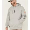 Hawx Men's Primo Logo Graphic Fleece Hooded Work Sweatshirt Light Grey 1 Hawx Men's Primo Logo Graphic Fleece Hooded Work Sweatshirt Light Grey -Hawx Shop 2000357915 025 P1