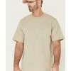 Hawx Men's Solid Taupe Force Heavyweight Short Sleeve Work Pocket T-Shirt 2 Hawx Men's Solid Taupe Force Heavyweight Short Sleeve Work Pocket T-Shirt -Hawx Shop 2000357921 251 P1