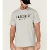 Hawx Men's Camo Logo Graphic Work T-Shirt  Light Grey -Hawx Shop 2000357922 025 P1