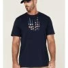 Hawx Men's Patriotic Claw Graphic Work T-Shirt Navy 2 Hawx Men's Patriotic Claw Graphic Work T-Shirt Navy -Hawx Shop 2000357923 410 P1
