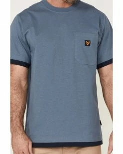 Hawx Men's Layered Light Blue Work Pocket T-Shirt 9 Hawx Men's Layered Light Blue Work Pocket T-Shirt -Hawx Shop 2000357928 450 P3