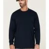Hawx Men's Forge Long Sleeve Work Pocket T-Shirt - Tall  Navy -Hawx Shop 2000357931 410 P1
