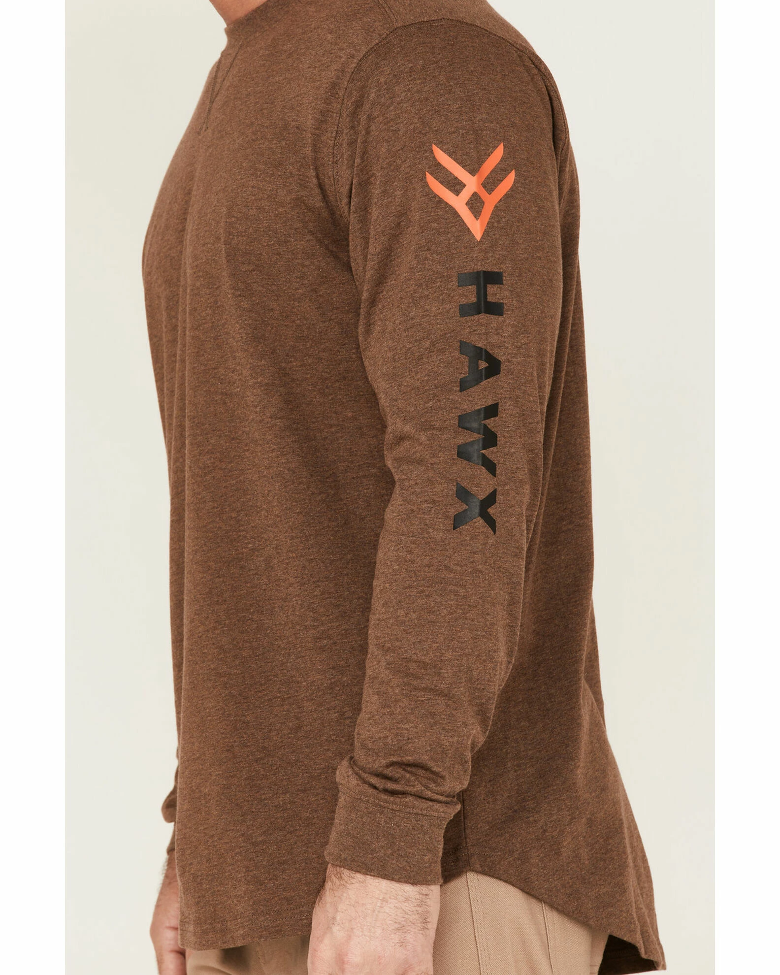 Hawx Men's Logo Graphic Long Sleeve Work T-Shirt 5 Hawx Men's Logo Graphic Long Sleeve Work T-Shirt - Image 3