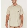 Hawx Men's Twill Short Sleeve Button-Down Work Shirt Light Grey 1 Hawx Men's Twill Short Sleeve Button-Down Work Shirt Light Grey -Hawx Shop 2000357940 025 P1