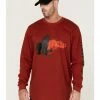 Hawx Men's FR Flame Graphic Long Sleeve Work T-Shirt 2 Hawx Men's FR Flame Graphic Long Sleeve Work T-Shirt -Hawx Shop 2000357994 601 P1