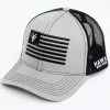 Hawx Men's Grey Embroidered Logo Flag Mesh-Back Ball Cap 2 Hawx Men's Grey Embroidered Logo Flag Mesh-Back Ball Cap -Hawx Shop 2000358368 020 P1